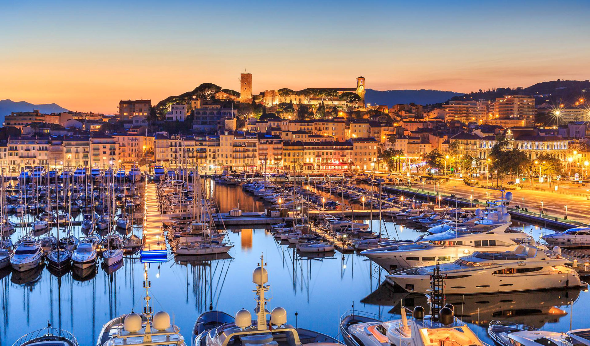Le port de Cannes